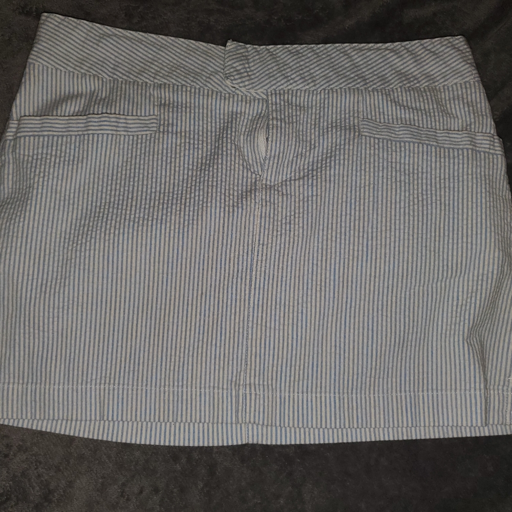 Cute blue and white juniors Skirt